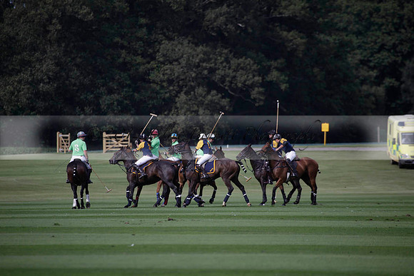 Ziani v Stonehurst Black in a West Sussex Cup polo match on Satu