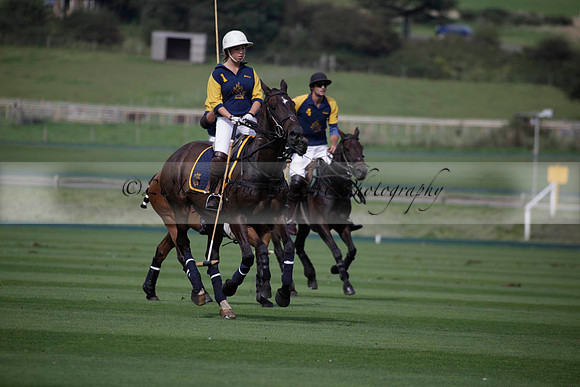 Ziani v Stonehurst Black in a West Sussex Cup polo match on Satu