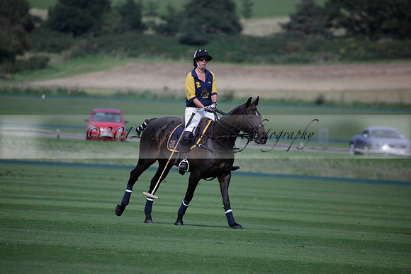 Ziani v Stonehurst Black in a West Sussex Cup polo match on Satu