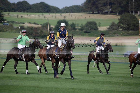 Ziani v Stonehurst Black in a West Sussex Cup polo match on Satu