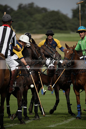 Ziani v Stonehurst Black in a West Sussex Cup polo match on Satu
