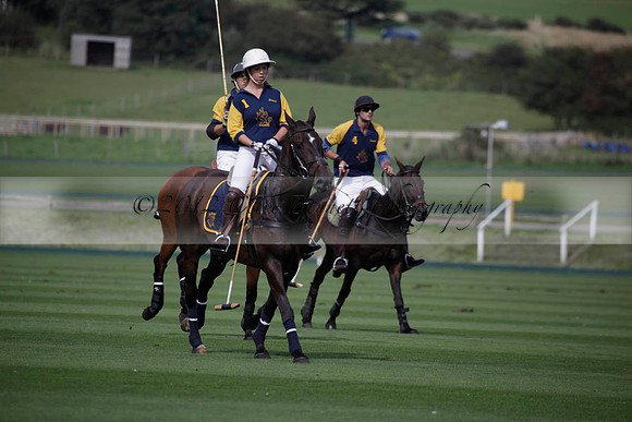 Ziani v Stonehurst Black in a West Sussex Cup polo match on Satu