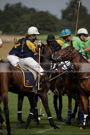 Ziani v Stonehurst Black in a West Sussex Cup polo match on Satu
