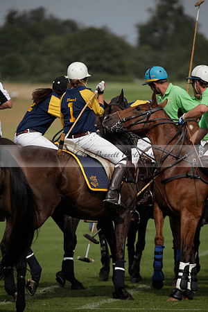 Ziani v Stonehurst Black in a West Sussex Cup polo match on Satu