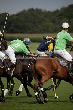 Ziani v Stonehurst Black in a West Sussex Cup polo match on Satu