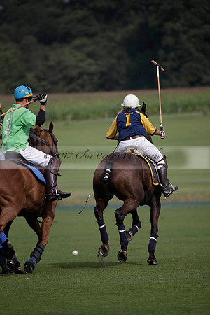 Ziani v Stonehurst Black in a West Sussex Cup polo match on Satu