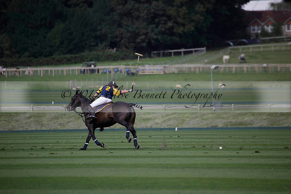 Ziani v Stonehurst Black in a West Sussex Cup polo match on Satu