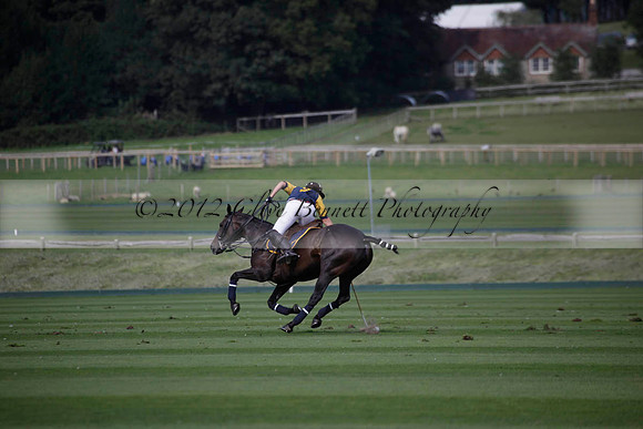 Ziani v Stonehurst Black in a West Sussex Cup polo match on Satu