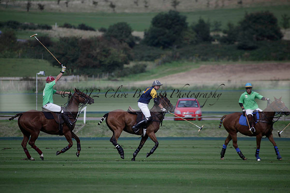 Ziani v Stonehurst Black in a West Sussex Cup polo match on Satu