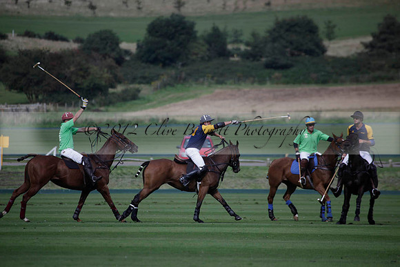 Ziani v Stonehurst Black in a West Sussex Cup polo match on Satu