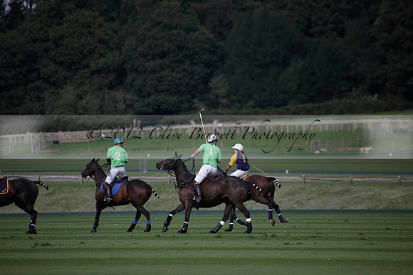 Ziani v Stonehurst Black in a West Sussex Cup polo match on Satu