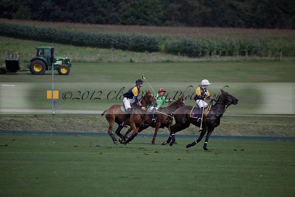 Ziani v Stonehurst Black in a West Sussex Cup polo match on Satu