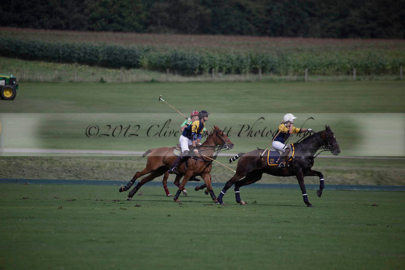 Ziani v Stonehurst Black in a West Sussex Cup polo match on Satu