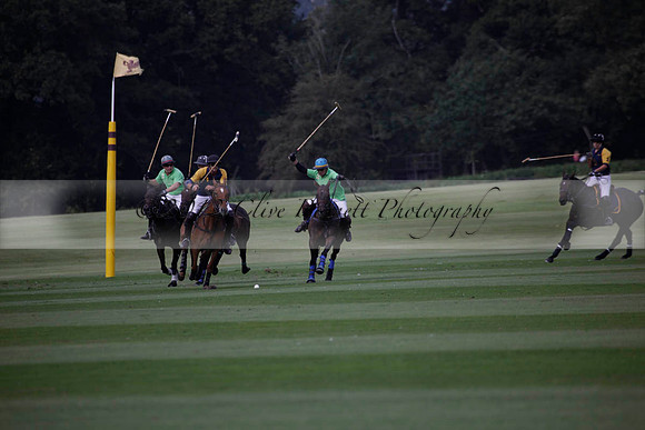 Ziani v Stonehurst Black in a West Sussex Cup polo match on Satu
