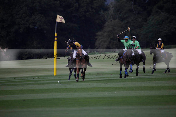 Ziani v Stonehurst Black in a West Sussex Cup polo match on Satu