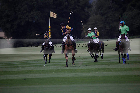 Ziani v Stonehurst Black in a West Sussex Cup polo match on Satu