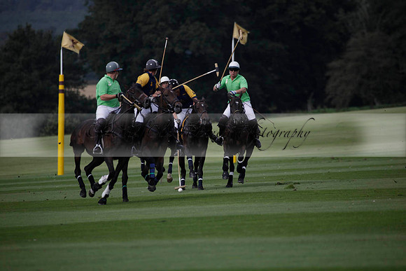Ziani v Stonehurst Black in a West Sussex Cup polo match on Satu