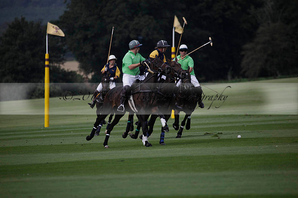 Ziani v Stonehurst Black in a West Sussex Cup polo match on Satu
