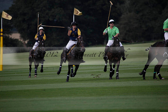 Ziani v Stonehurst Black in a West Sussex Cup polo match on Satu