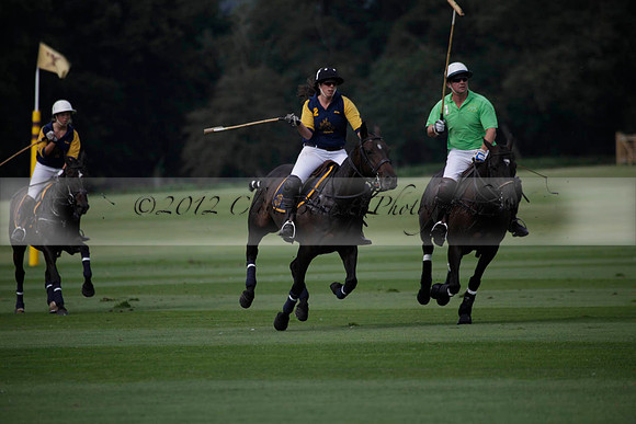 Ziani v Stonehurst Black in a West Sussex Cup polo match on Satu