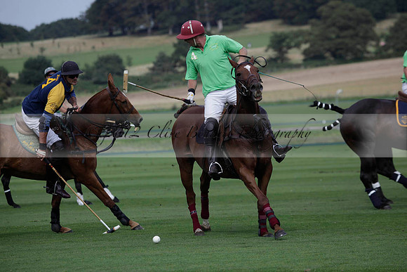 Ziani v Stonehurst Black in a West Sussex Cup polo match on Satu