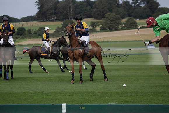 Ziani v Stonehurst Black in a West Sussex Cup polo match on Satu