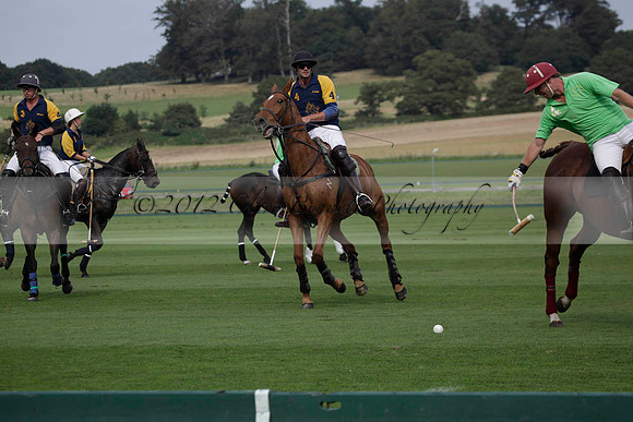 Ziani v Stonehurst Black in a West Sussex Cup polo match on Satu