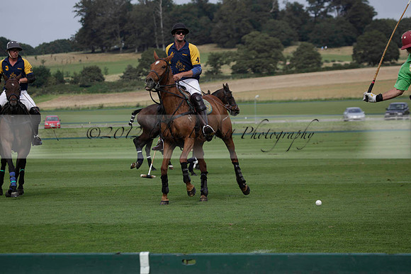 Ziani v Stonehurst Black in a West Sussex Cup polo match on Satu