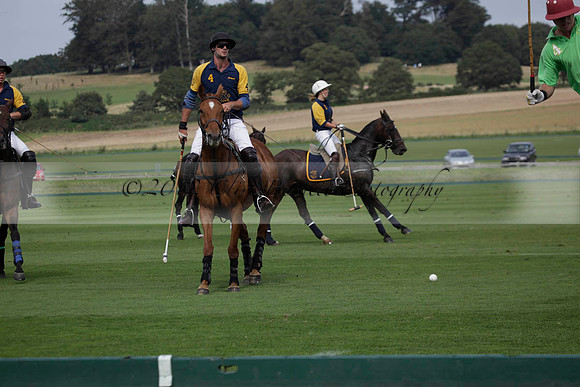 Ziani v Stonehurst Black in a West Sussex Cup polo match on Satu