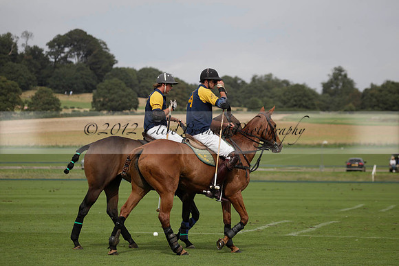 Ziani v Stonehurst Black in a West Sussex Cup polo match on Satu