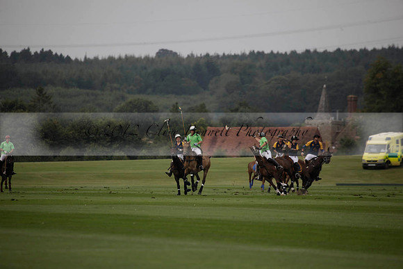 Ziani v Stonehurst Black in a West Sussex Cup polo match on Satu