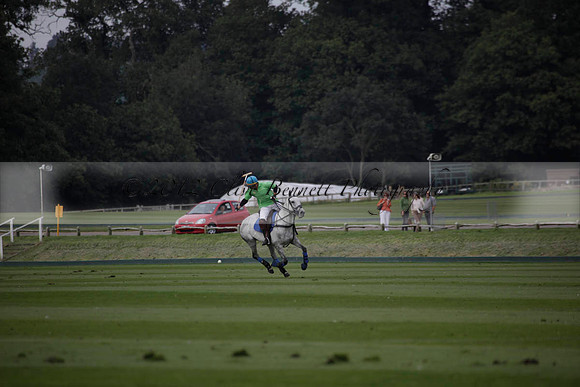 Ziani v Stonehurst Black in a West Sussex Cup polo match on Satu