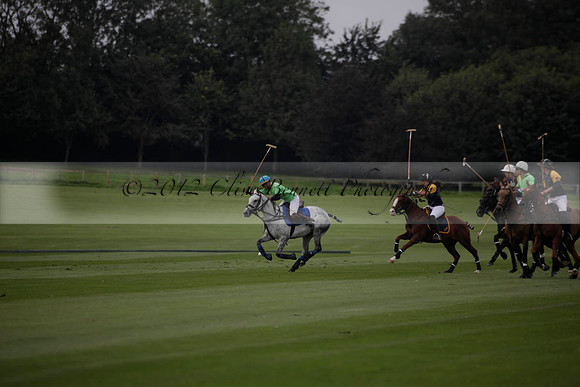Ziani v Stonehurst Black in a West Sussex Cup polo match on Satu