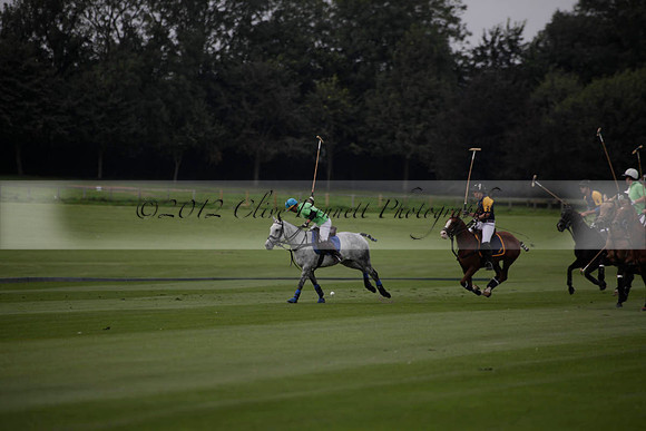 Ziani v Stonehurst Black in a West Sussex Cup polo match on Satu