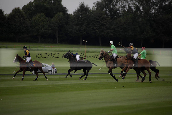 Ziani v Stonehurst Black in a West Sussex Cup polo match on Satu