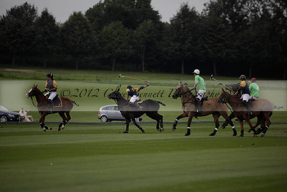 Ziani v Stonehurst Black in a West Sussex Cup polo match on Satu