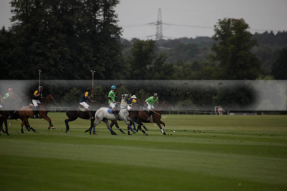 Ziani v Stonehurst Black in a West Sussex Cup polo match on Satu