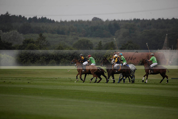 Ziani v Stonehurst Black in a West Sussex Cup polo match on Satu