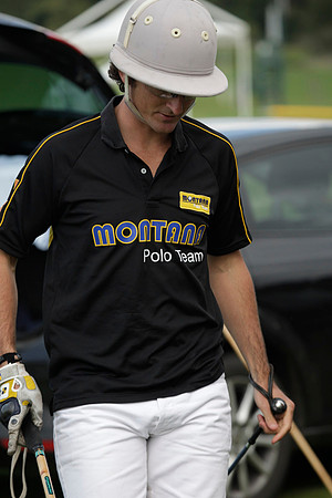 Montana v Maiz Dulce in the Uber 12 goal Final polo match played on Lawns 1 at Cowdray Park Polo Club on Sunday 26 August 2012