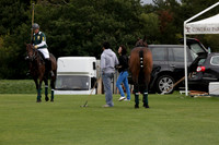 Broadoak Farm v Salkeld in an Autumn Cup polo match played on Lawns 2 at Cowdray Park Polo Club on Sunday 16 September 2012