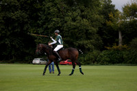 Broadoak Farm v Salkeld in an Autumn Cup polo match played on Lawns 2 at Cowdray Park Polo Club on Sunday 16 September 2012