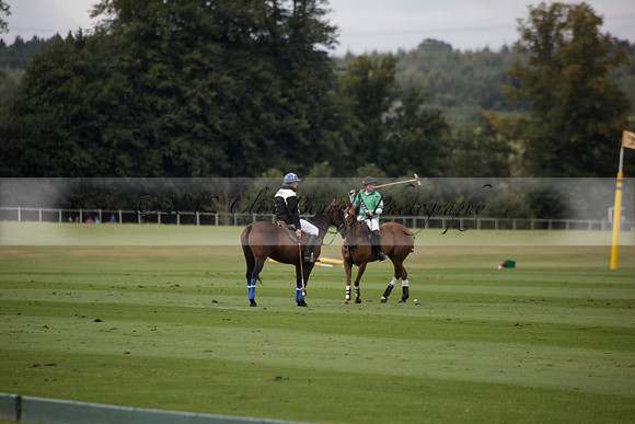 Broadoak Farm v Salkeld in an Autumn Cup polo match played on Lawns 2 at Cowdray Park Polo Club on Sunday 16 September 2012