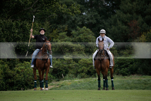 Broadoak Farm v Salkeld in an Autumn Cup polo match played on Lawns 2 at Cowdray Park Polo Club on Sunday 16 September 2012