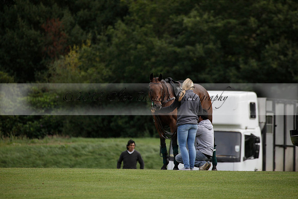 Broadoak Farm v Salkeld in an Autumn Cup polo match played on Lawns 2 at Cowdray Park Polo Club on Sunday 16 September 2012