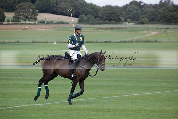 Broadoak Farm v Salkeld in an Autumn Cup polo match played on Lawns 2 at Cowdray Park Polo Club on Sunday 16 September 2012