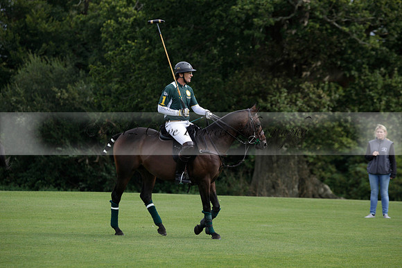 Broadoak Farm v Salkeld in an Autumn Cup polo match played on Lawns 2 at Cowdray Park Polo Club on Sunday 16 September 2012
