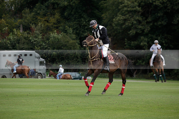 Broadoak Farm v Salkeld in an Autumn Cup polo match played on Lawns 2 at Cowdray Park Polo Club on Sunday 16 September 2012