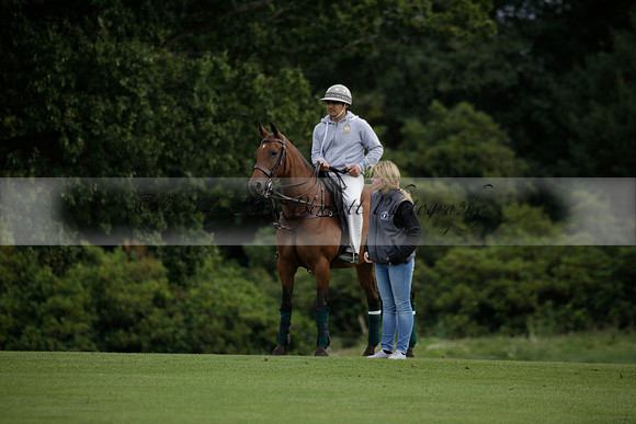 Broadoak Farm v Salkeld in an Autumn Cup polo match played on Lawns 2 at Cowdray Park Polo Club on Sunday 16 September 2012