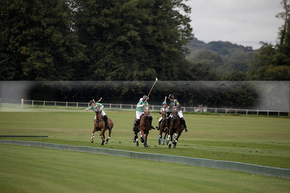 Broadoak Farm v Salkeld in an Autumn Cup polo match played on Lawns 2 at Cowdray Park Polo Club on Sunday 16 September 2012