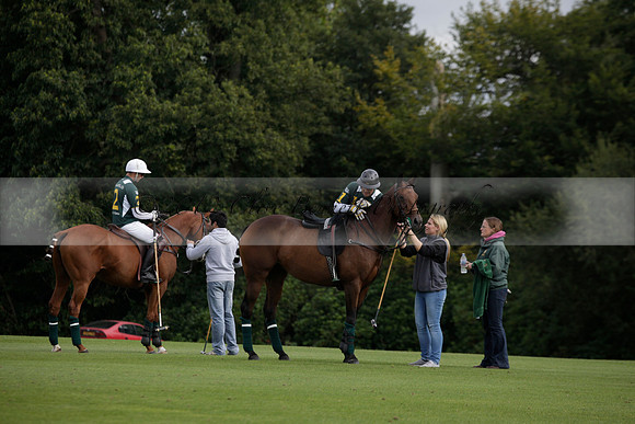 Broadoak Farm v Salkeld in an Autumn Cup polo match played on Lawns 2 at Cowdray Park Polo Club on Sunday 16 September 2012